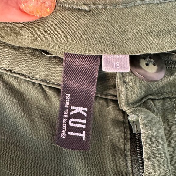 Kut from the Kloth Military Green Khakis - EUC - Picture 3 of 3